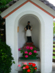 JN-Austria-Inzing: Jan na cmentarzu przy kościele (fot: K.K., 2007)