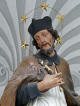 JN-Austria-Prutz: figura Jana N. w kapliczce przy Obergasse (fot: Pietrosul, 2011-07)