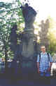 JN-Czechy-Praga: Jan niedaleko Lorety w Pradze (fot: MS)