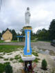 JN-Dolny Śląsk-H.Kłodzkie-Jaszkowa Dolna: Jan z cokołu kolumny NMP (fot: J.K., 2008-09-22)