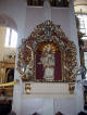 JN-Góny Śląsk-X.Opolskie-Toszek: figura św. Jana Nepomucena w ołtarzu w kościele przy ul. Zamkowej (fot: M.Kaszowski, Gliwice)