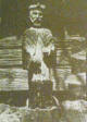 JN-Mazowsze-Kurpie-Wach: skradziony Jan N., zdjęcie sprzed 1964 roku (fot: 'Katalog Zabytków Sztuki PAN', tom X - powiat ostrołęcki z 1983 roku)