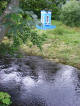 JN-Mazowsze-Kurpie-Czarnia nad Trybówką: niebieska kapliczka Jana N. (2009-07-09)