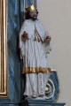 JN-Słowacja-Nižná Šebastová: figura Jana N. w ołtarzu w kościele (fot: Pietrosul, 2011-07)