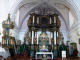 JN-malborskie-X.Warmińskie-Braniewo: w kościele św. Krzyża i Jana N. obraz z Janem N. w ołtarzu (fot: J.B. z Kłodzka, 2011-08-17)