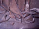 Dolny �l�sk-G�og�w: plyta nagrobna ksi�nej g�ogowskiej pochodz�cej z Siedmiogrodu, przy wej�ciu do kolegiaty - fragment (12-09-2003)