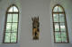 Szwajcaria-Gletsch: rzeźba Sebastiana w kaplicy (20-06-2003)