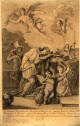 JN-Wielka Brytania-Anglia-Londyn: rycina Francesco Bartolozzi według malarza Francesco Riviery z Janem N. i sceną Spowiedzi Królowej na tarczy, 1762, British Museum (nr 1868,0808.2691, fot: The Trustees of the British Museum)
