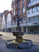 Niemcy-Hameln: Julek i pomnik szczurołapa (2010-03-31)